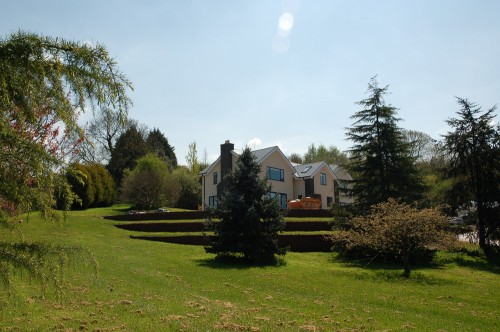 House-Somerset- Exterior view and landscape setting