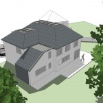 New Residence-Bristol rear view